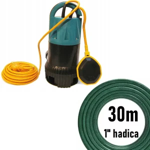 Ponorné čerpadlo na septik a znečistenú vodu s hadicou 1" na prenájom