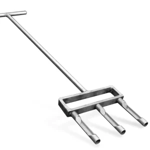 Aerifikačné vidly Swardman s dutými hrotmi na prevzdušnenie trávnika